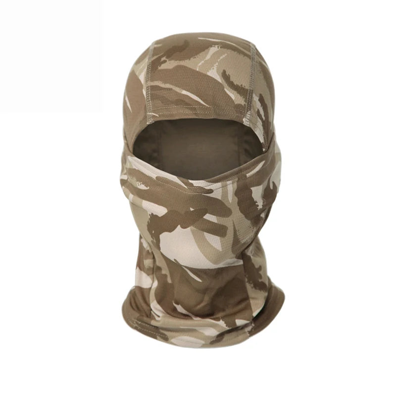 Camouflage Fishing & Hunting Balaclava – Breathable UV-Protective Face Mask