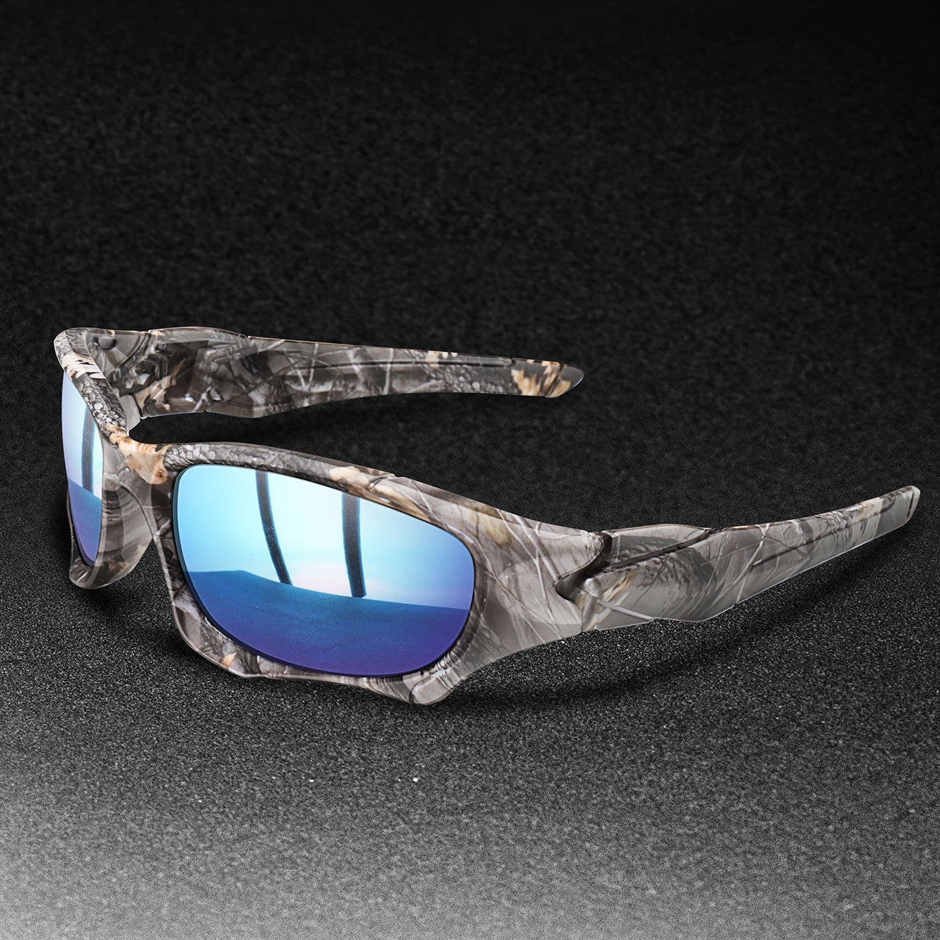 Polarized Camouflage Fishing Sunglasses | UV Protection Outdoor Sports Eyewear