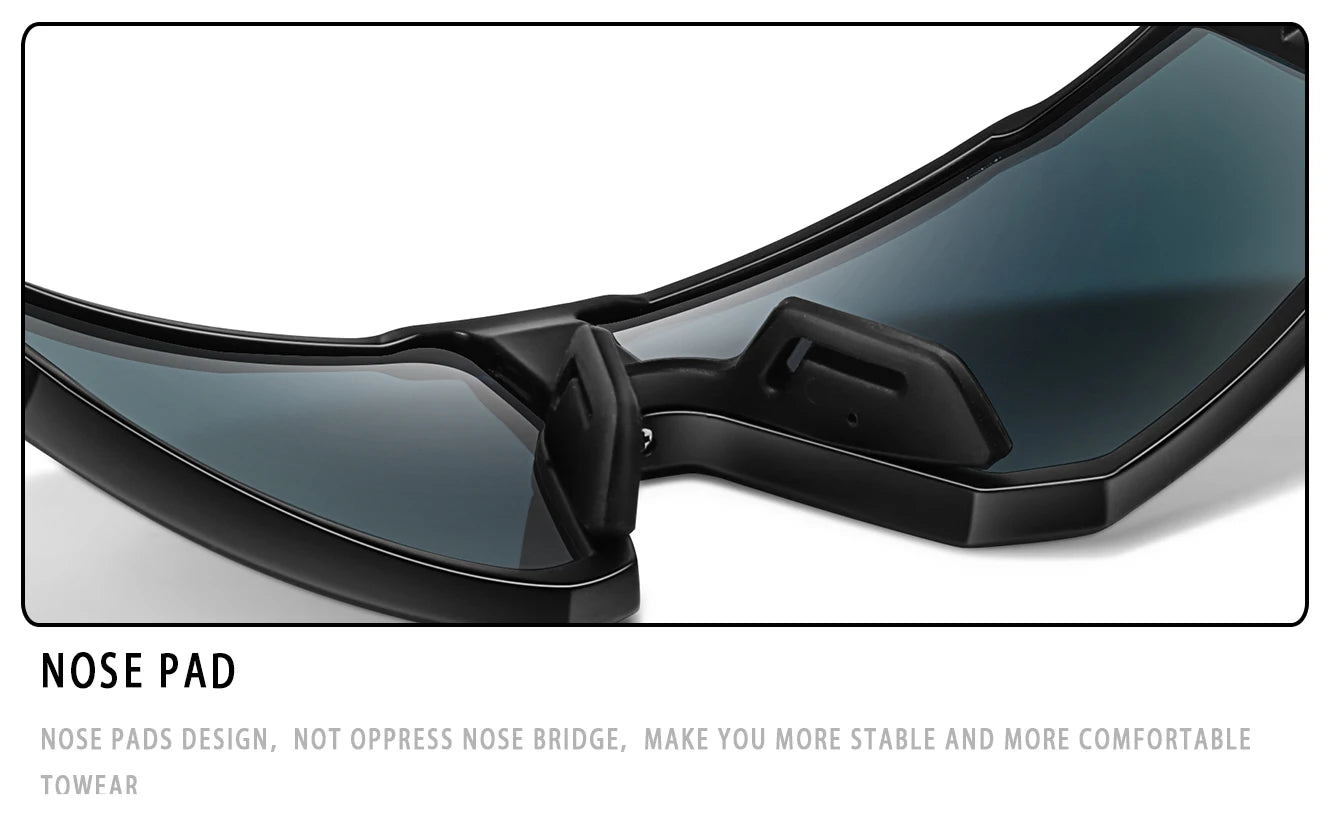 Polarized Fishing Sunglasses | UV Protection Outdoor Sports Eyewear for Fishing, Cycling & Running