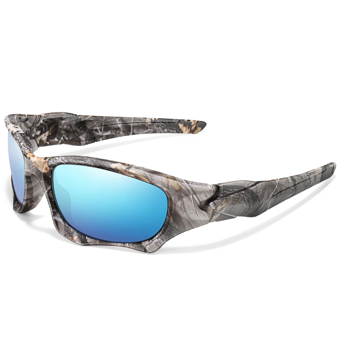 Polarized Camouflage Fishing Sunglasses | UV Protection Outdoor Sports Eyewear