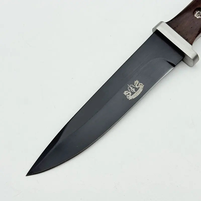Folding Pocket Knife | Steel Blade | Wooden Handle | 7.8-Inch