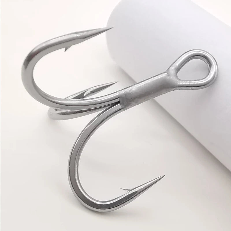 LUREHOLIC Treble Hooks | 3X / 4X Super Strong | Super Slide & Ultra Anti-Rust Coating | 8-Pack