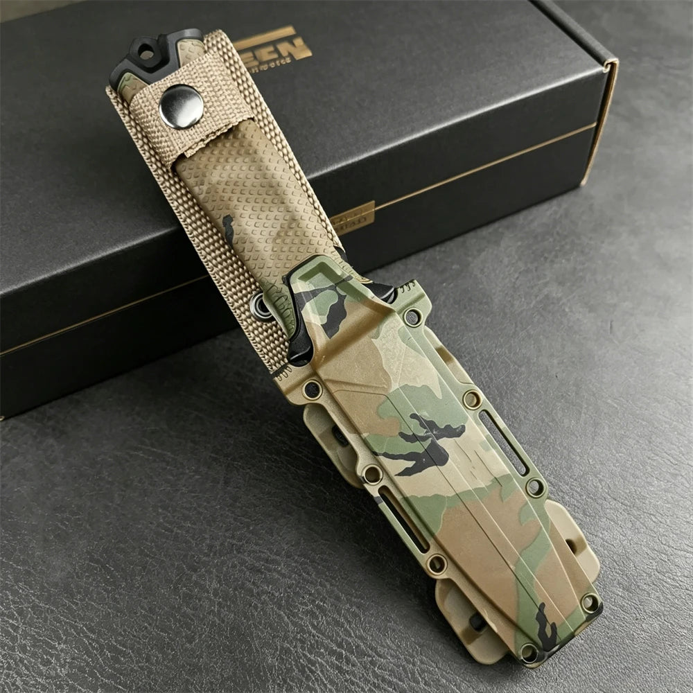 Fixed Blade Knife | 8Cr13Mov Steel | Ergonomic Handle | Includes Sheath