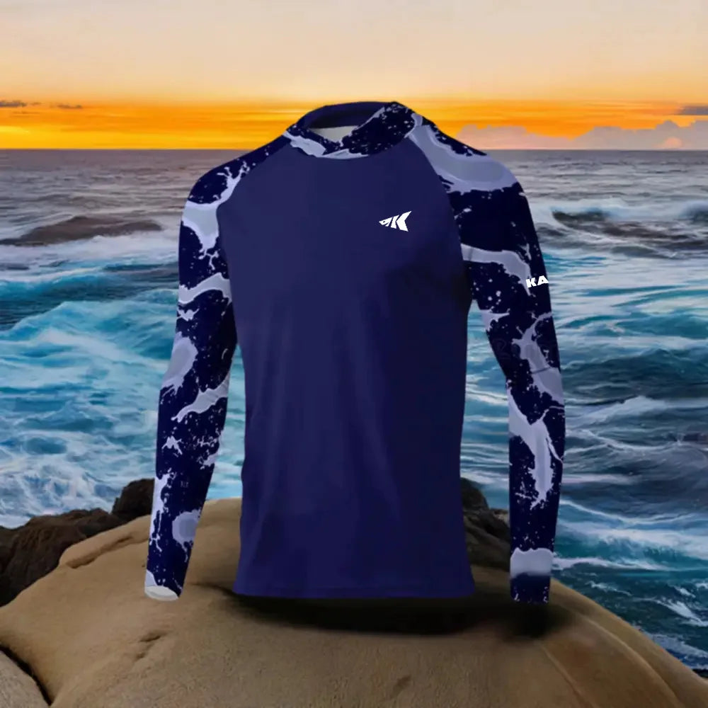 Quick-Dry Hooded Fishing Wear | Lightweight UPF50+ Outdoor Shirt