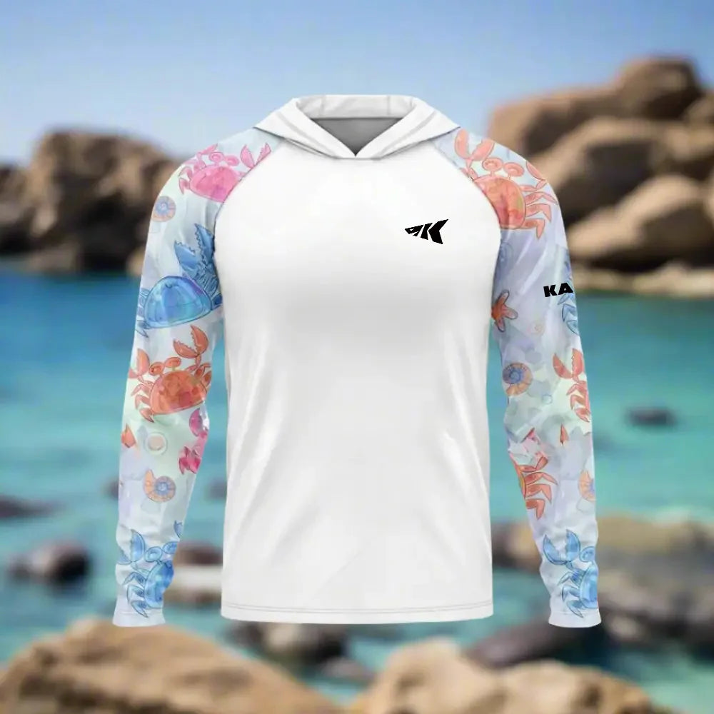 Quick-Dry Hooded Fishing Wear | Lightweight UPF50+ Outdoor Shirt