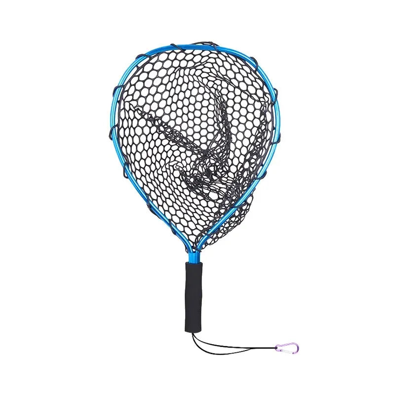 TAIYU Portable Fly Fishing Landing Net | Ultralight Aluminum Frame | Silicone Mesh | Hand Dip Net