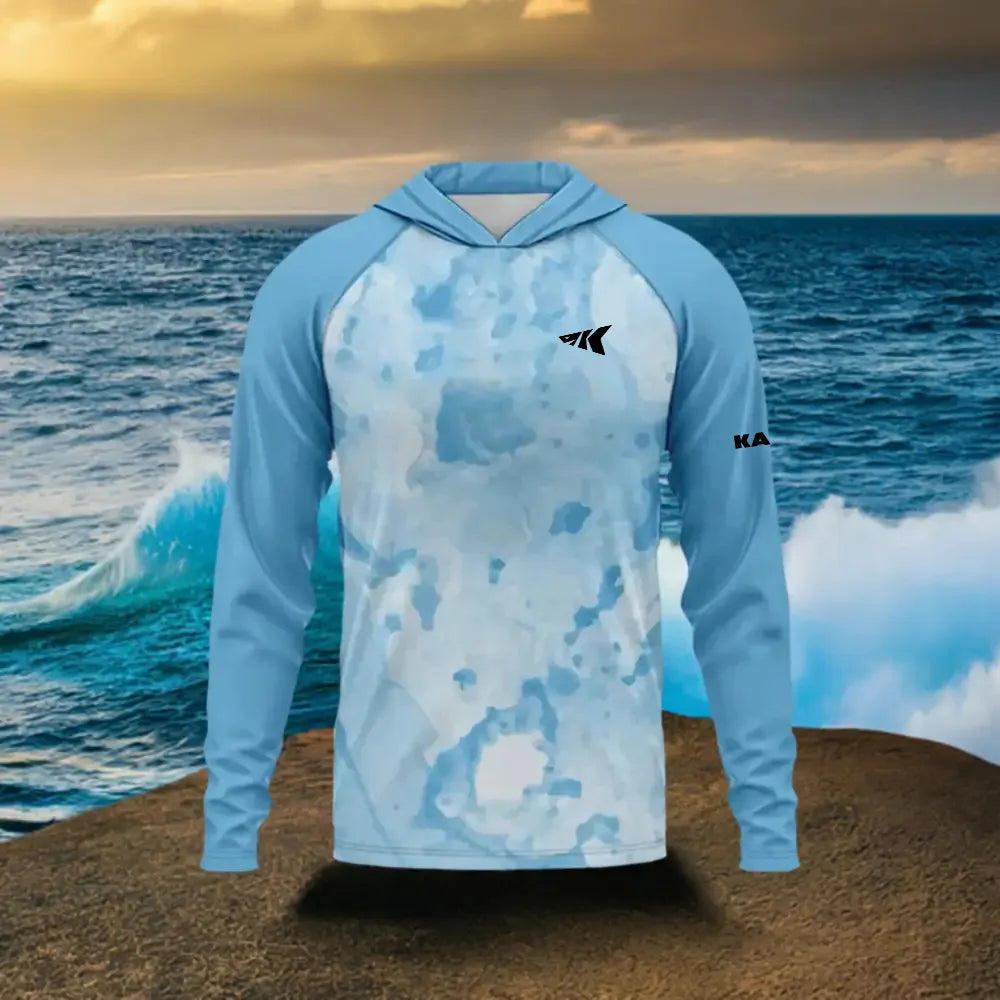 Quick-Dry Hooded Fishing Wear | Lightweight UPF50+ Outdoor Shirt