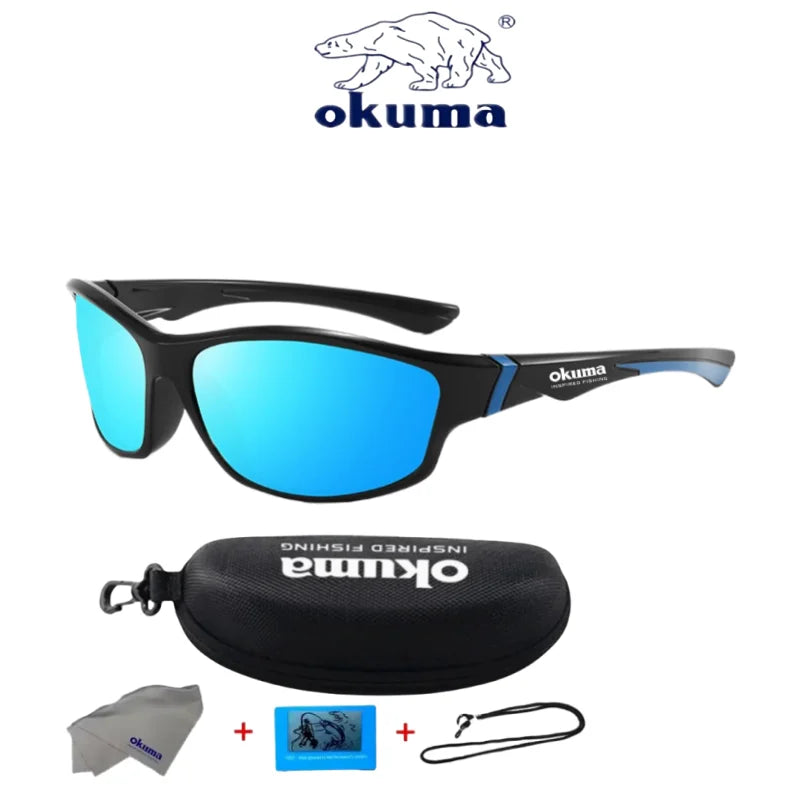 Okuma Polarized Fishing Sunglasses | UV400 Anti-Glare Outdoor Sports Eyewear