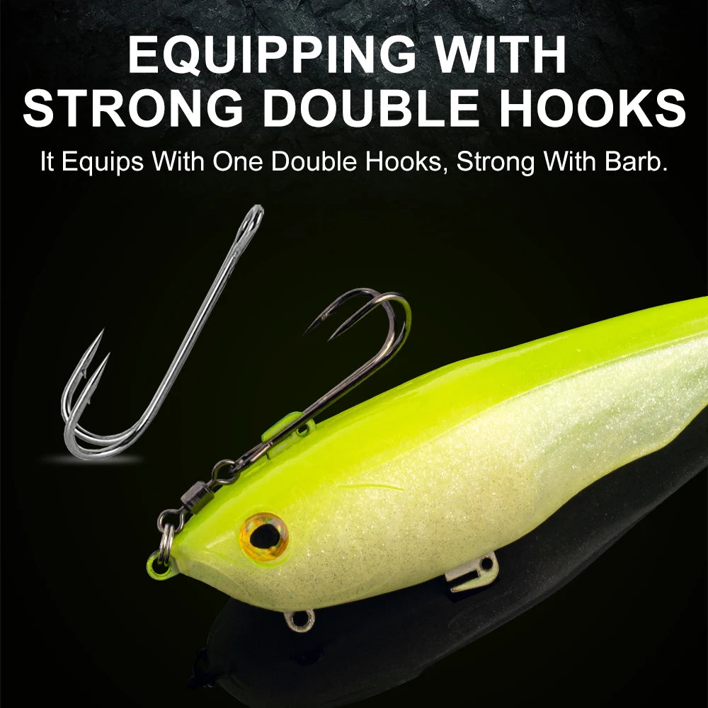 Kingdom Tsunami Soft Swimbait | 170mm 55g Sinking T-Tail Soft Plastic Lure