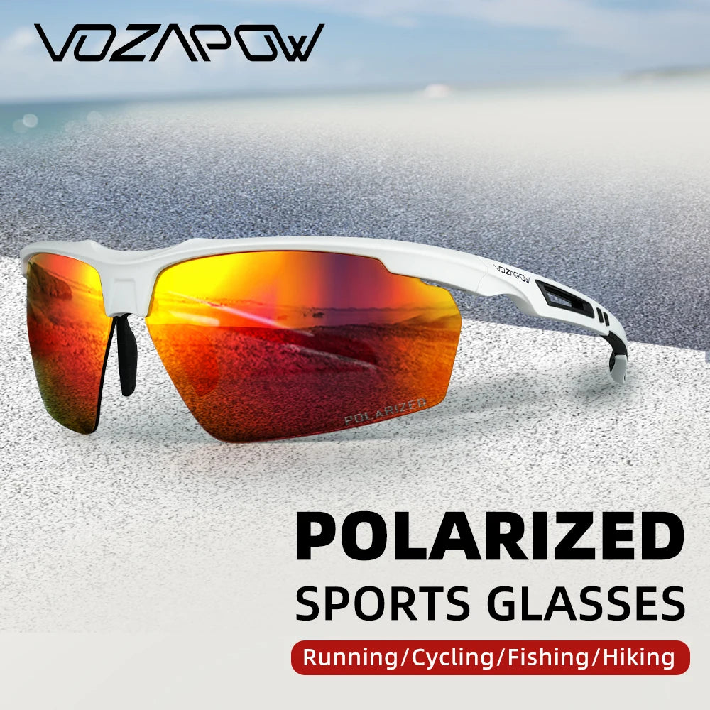 Vozapow Polarized Sports Sunglasses | UV400 Cycling, Fishing & Outdoor Eyewear