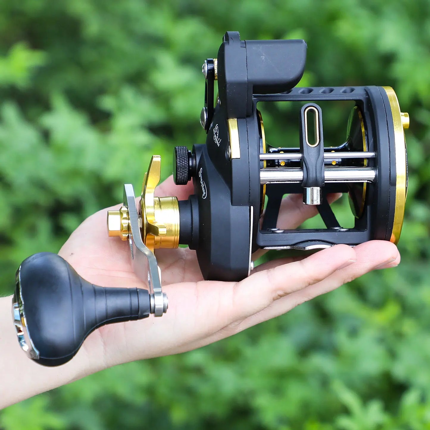 Sougayilang Trolling Fishing Reel | Overhead Line Counter Reel | Deep Sea Boat Fishing