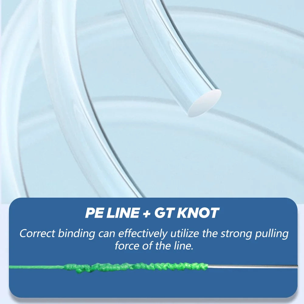 99% Fluorocarbon Fishing Line – 6–24 lb Leader (High Strength, Fast Sinking & Invisible Underwater)