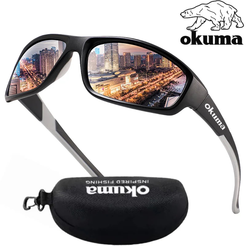 Okuma Polarized Sports Sunglasses | UV400 Outdoor Fishing, Cycling & Driving Eyewear