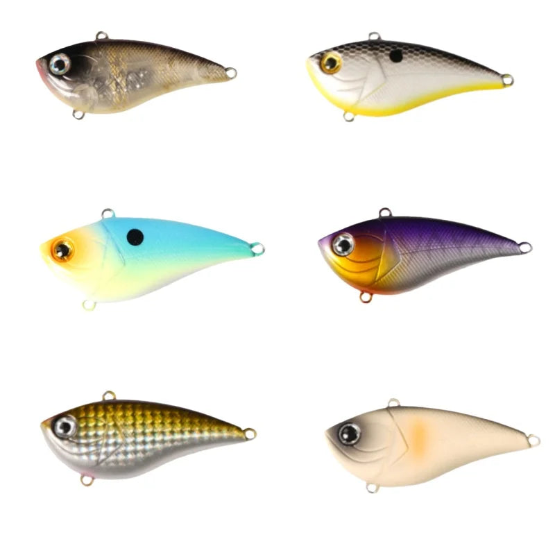 Wondersee 70mm VIB Lure | 15g Sinking Vibration Hardbody | Long Casting Blade Bait