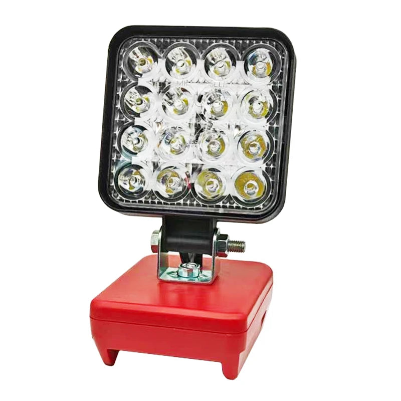 18V LED Work Light & Power Bank For Milwaukee  | USB Charging Torch | Jobsite & Fishing Light