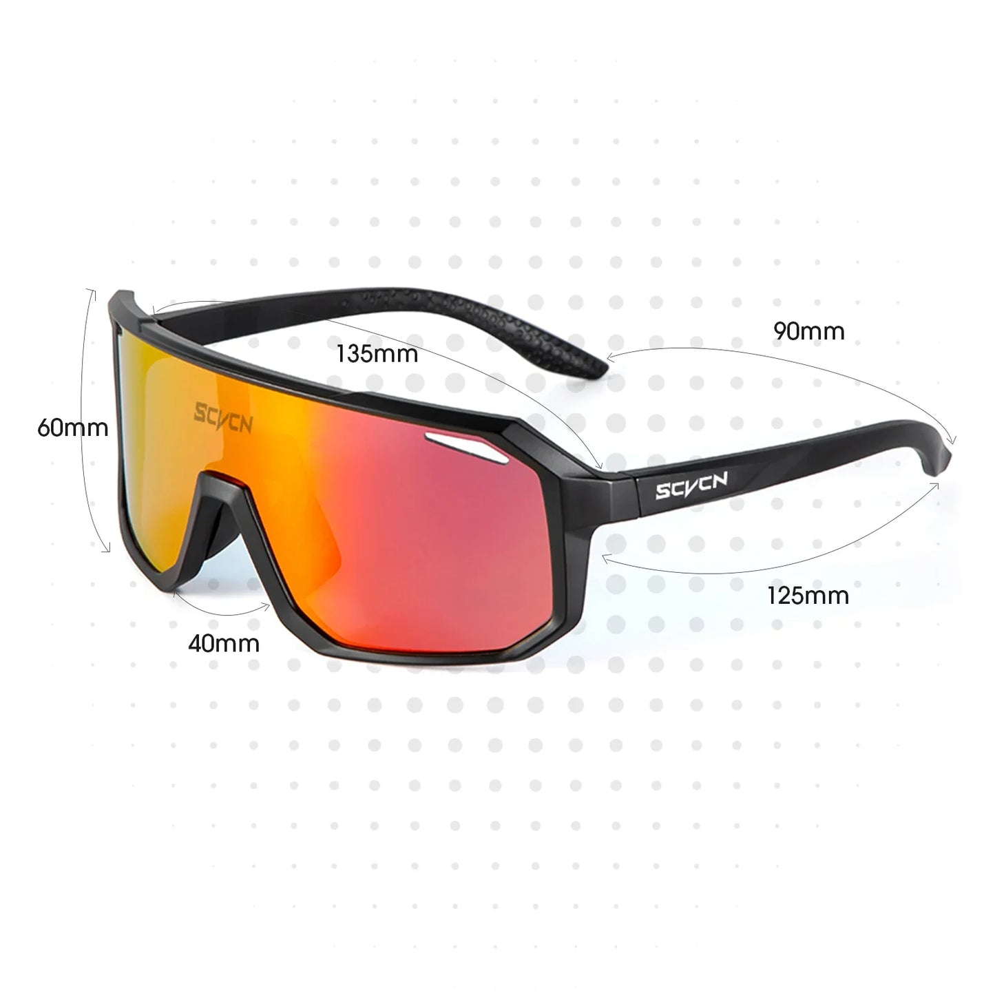 SCVCN Polarized Fishing & Cycling Sunglasses | UV400 Outdoor Sports Eyewear