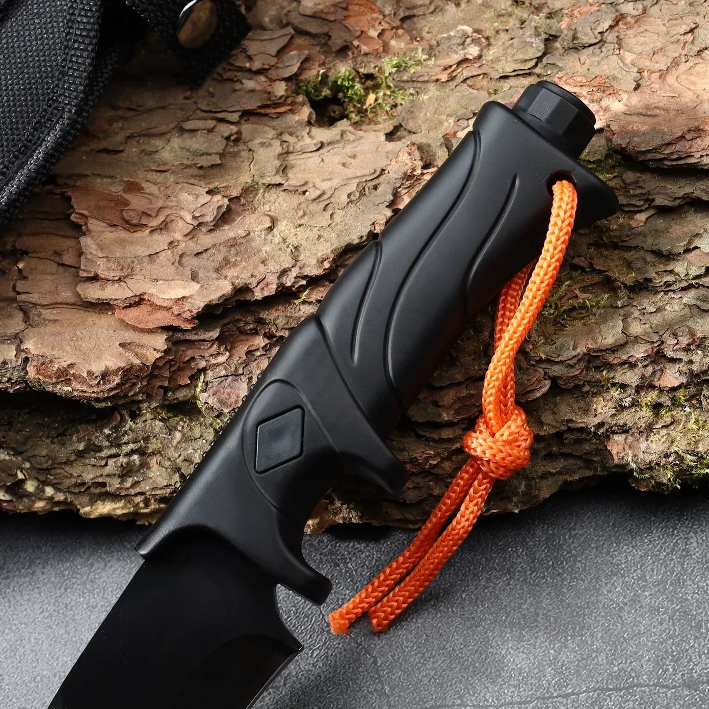 Fixed Blade Knife | 3Cr13 Stainless Steel | ABS Handle | Includes Nylon Sheath