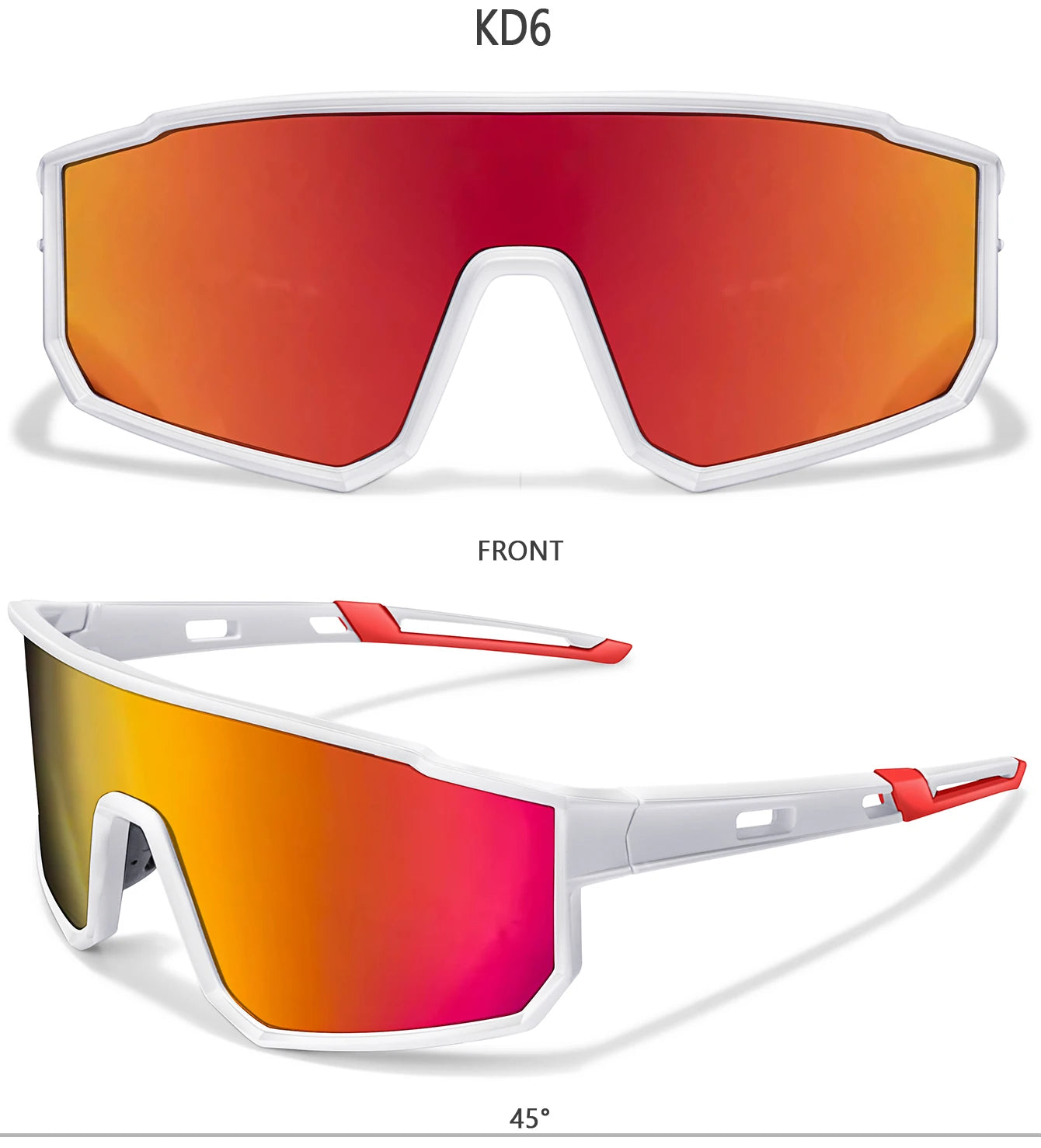 Polarized Fishing Sunglasses | UV Protection Outdoor Sports Eyewear for Fishing, Cycling & Running