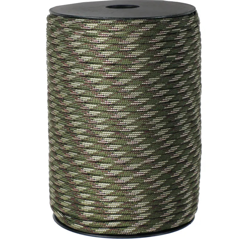550 Paracord Rope | 4mm 9-Core Survival Cord | 50m / 100m Outdoor Utility Rope