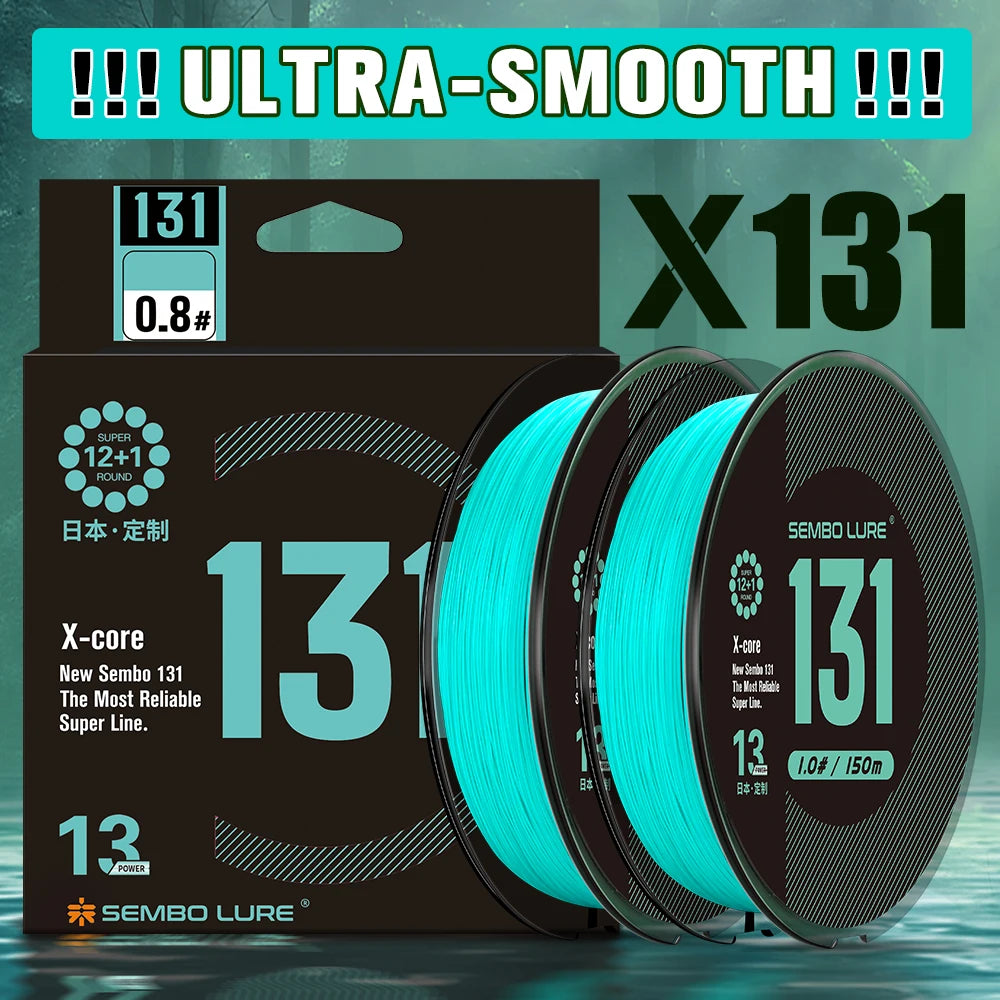 ZUKIBO Premium Braided Fishing Line | Floating PE Braid | 150m / 200m / 500m | Saltwater & Freshwater