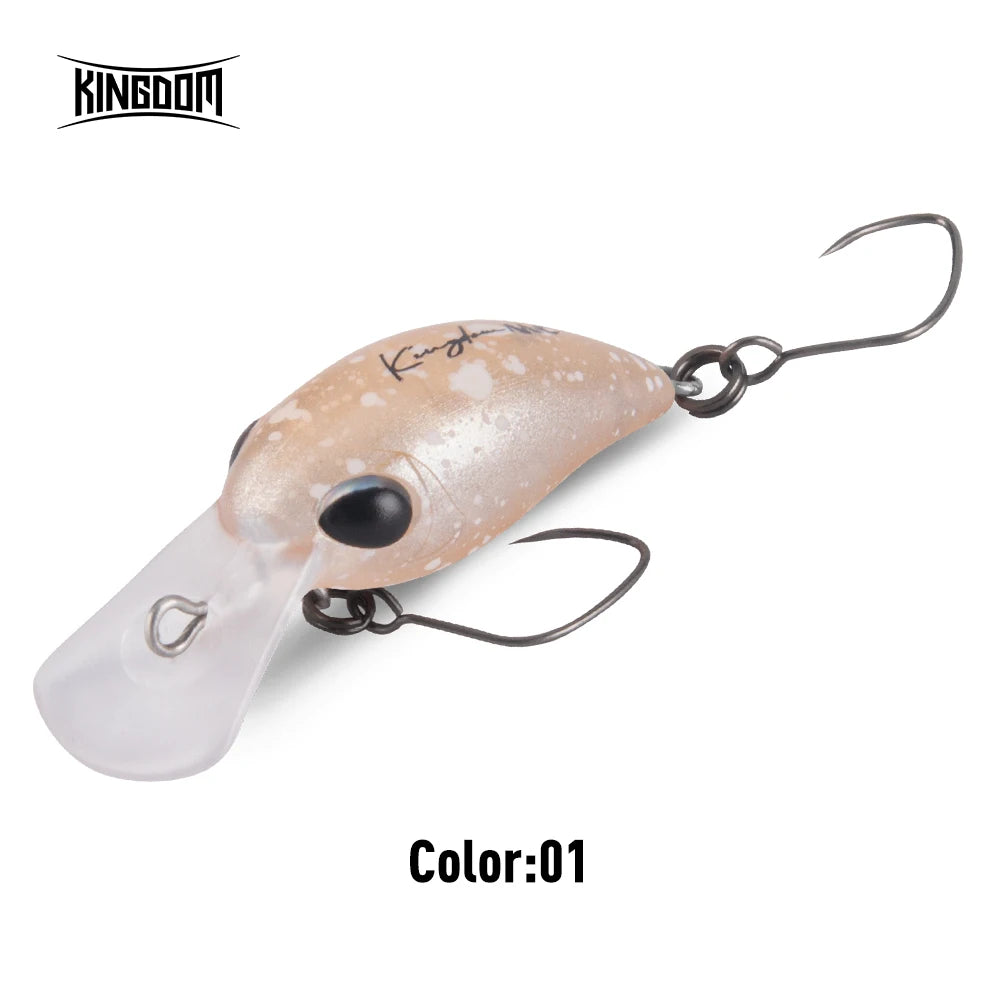 Kingdom Micro Expert Minnow Lure | Ultralight Hardbody Crankbait | 25mm / 32mm