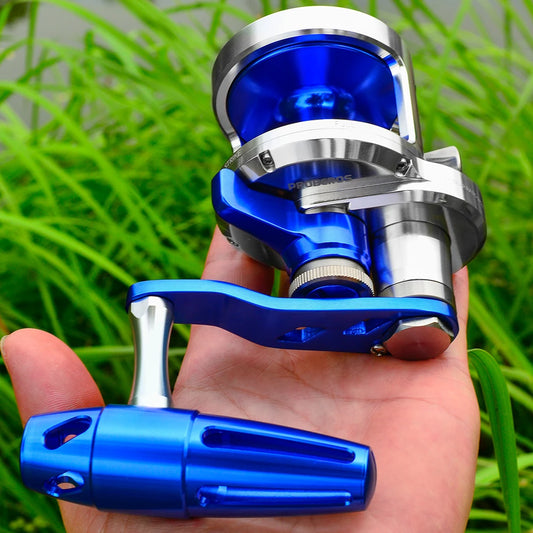 PROBEROS Full Metal Offshore Jigging & Trolling Reel | 20kg Drag | 5.7:1 | PJG300 / PJG400