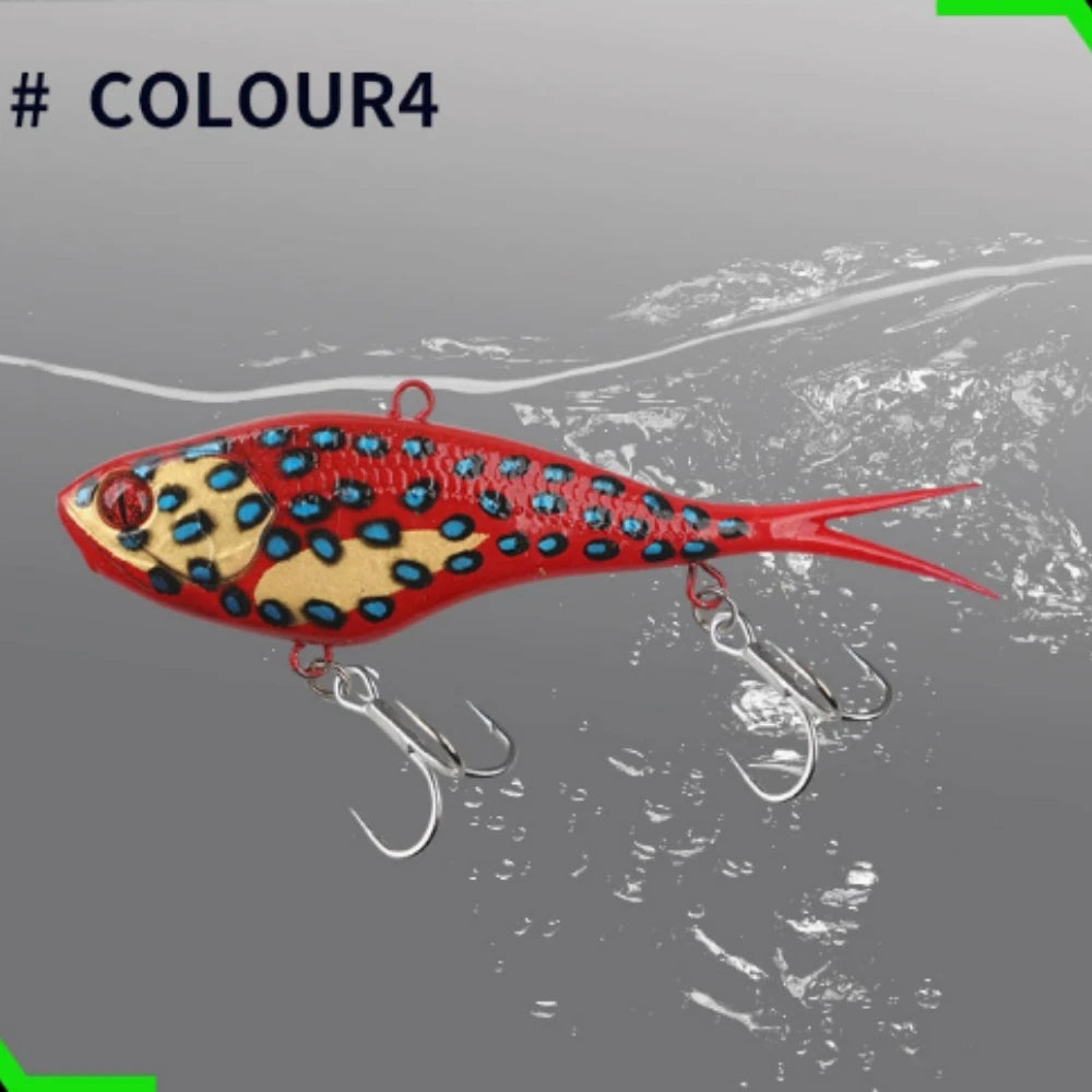 60g Paddle Tail VIB Soft Lure | 13cm Long Casting Leadhead Swimbait