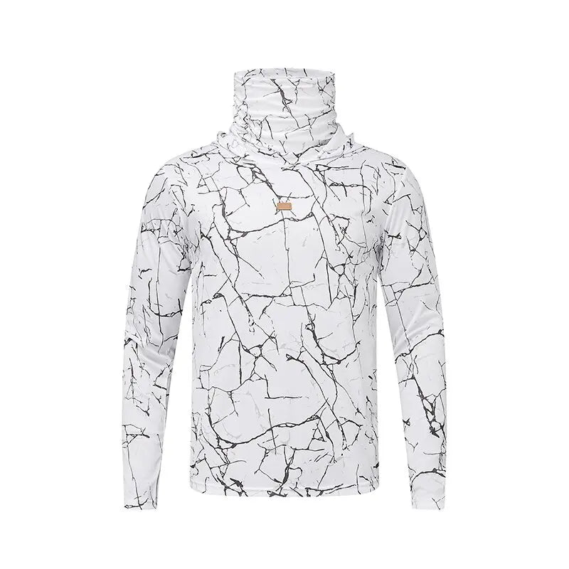 Men’s Long Sleeve Fishing Shirt with Hood | UPF50+ Outdoor Performance Top