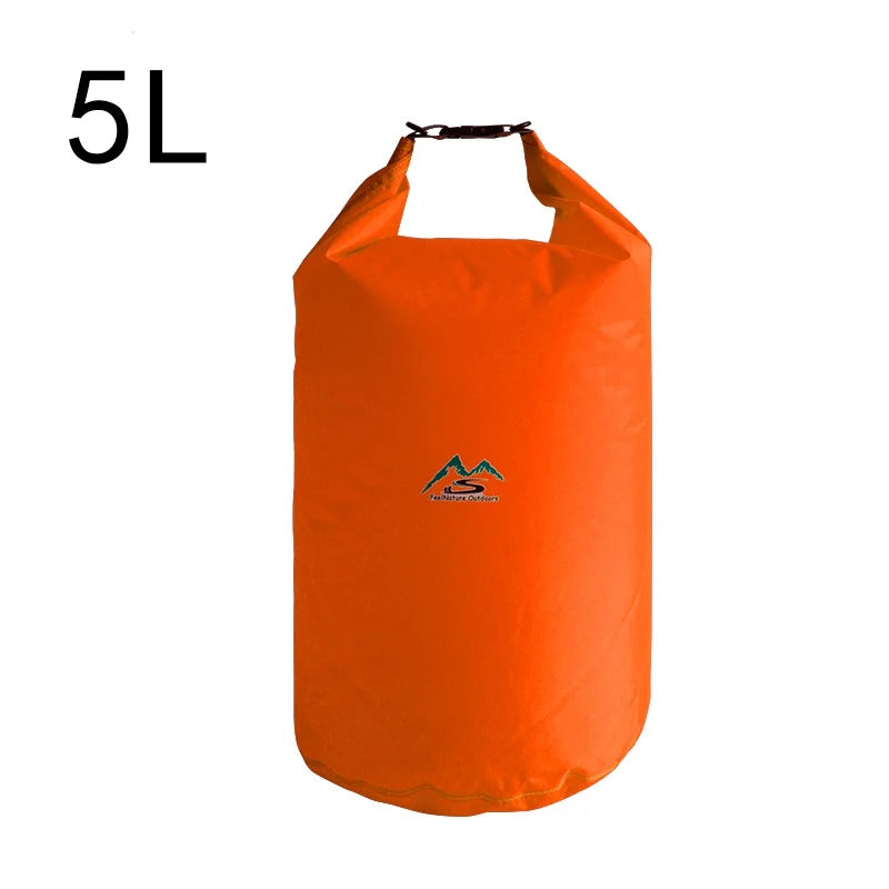 Heavy-Duty Waterproof Dry Bag | 5L–70L | Camping, Kayak & Fishing Use