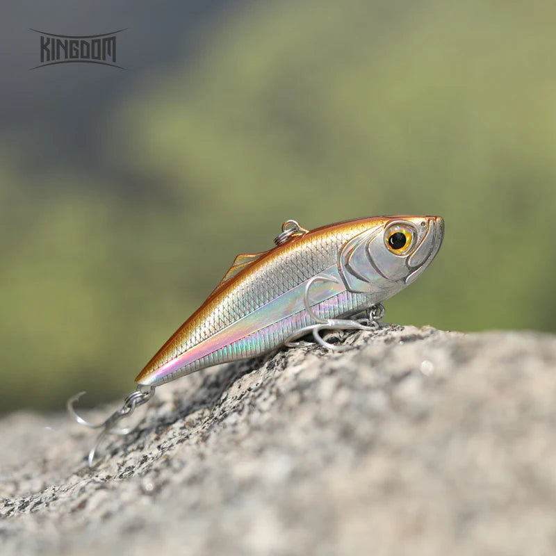 Kingdom Sinking VIB Lure | 10.9g–27.2g Vibration Blade Bait | Long Cast Hard Lure