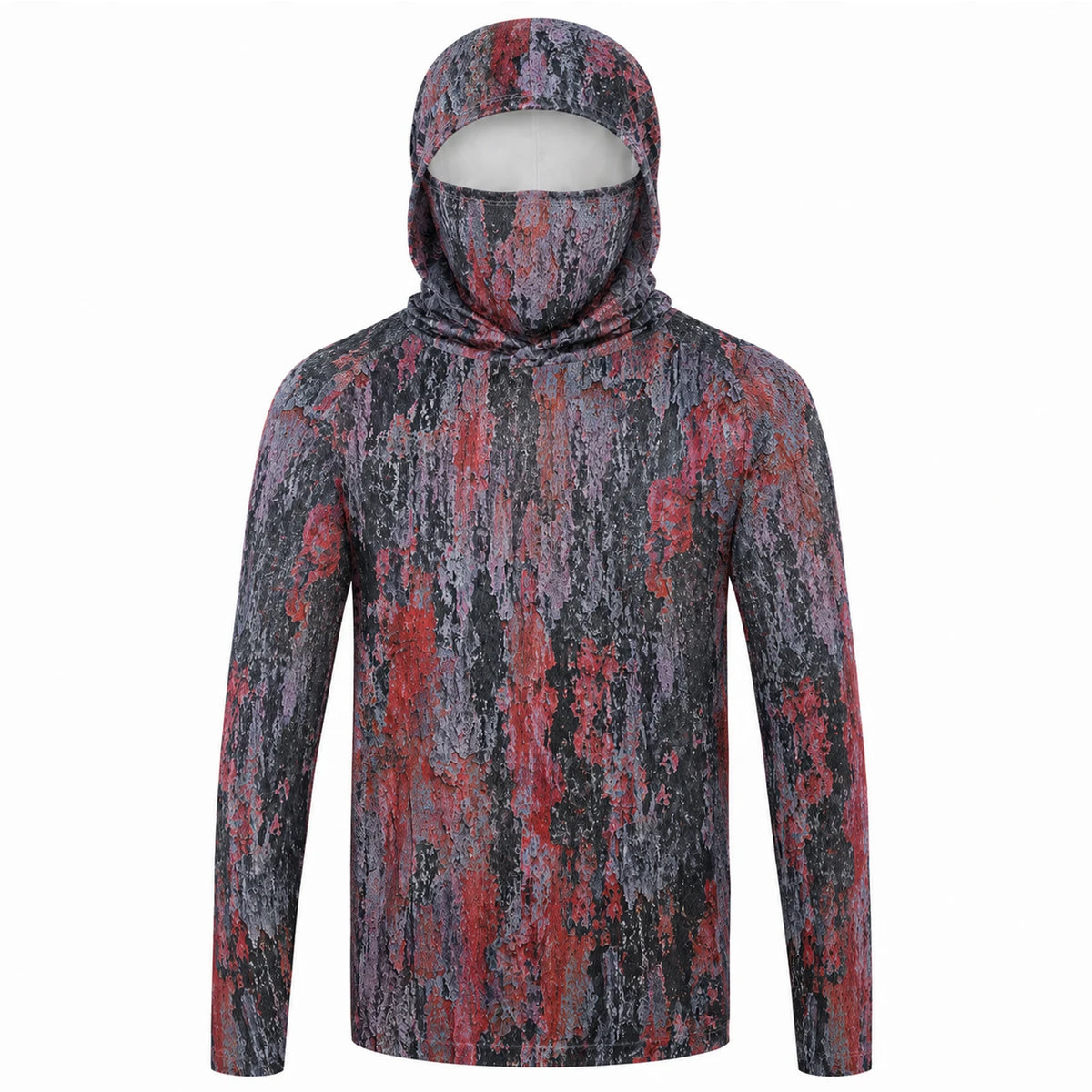 Men’s Hooded Long Sleeve Fishing Shirt | Lightweight UV Sun Protection Fishing Shirt