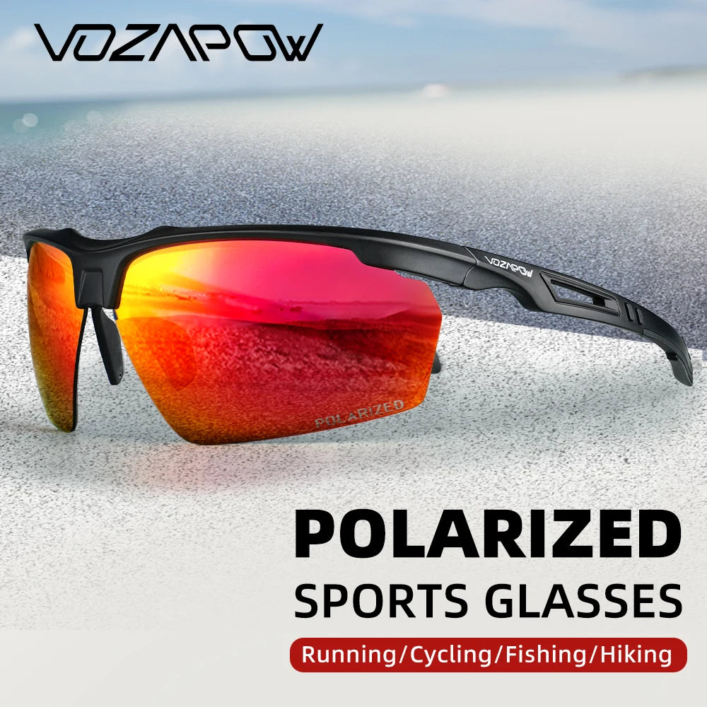 Vozapow Polarized Sports Sunglasses | UV400 Cycling, Fishing & Outdoor Eyewear