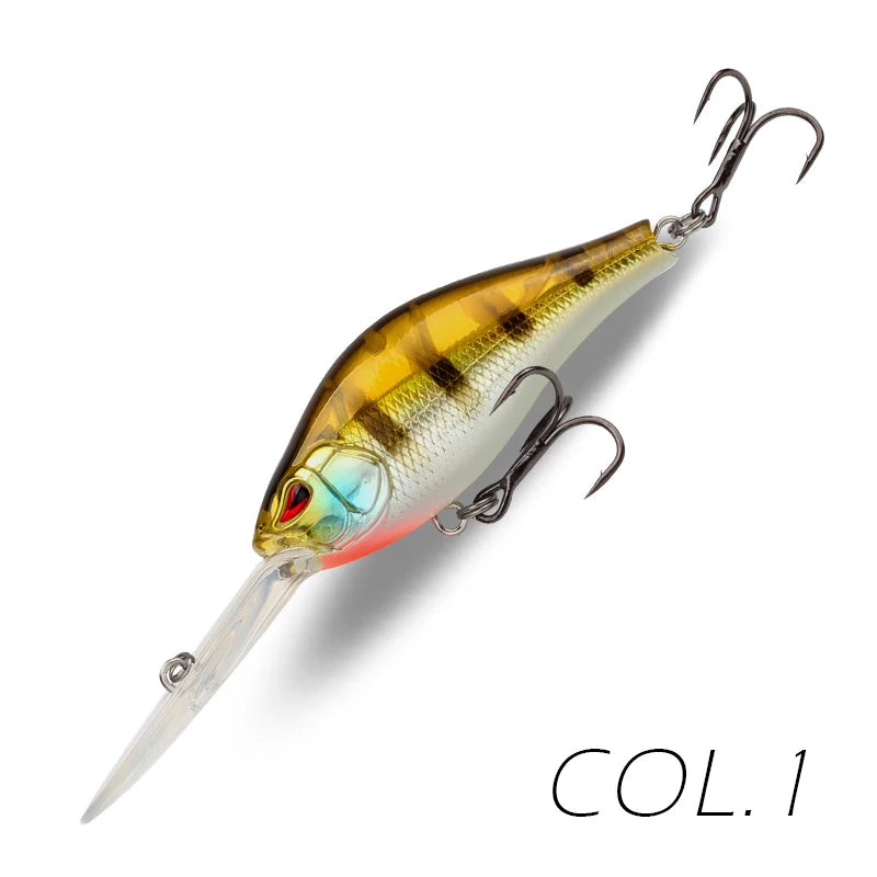 Magic Works 65mm Floating Crankbait | 13.5g Hardbody Fishing Lure