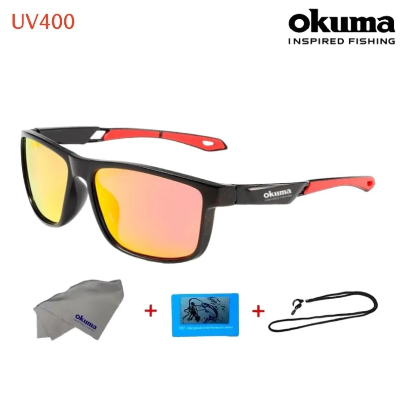 Okuma Polarized Sunglasses | UV400 Protection | Anti-Glare Outdoor Eyewear for Fishing, Cycling & Driving