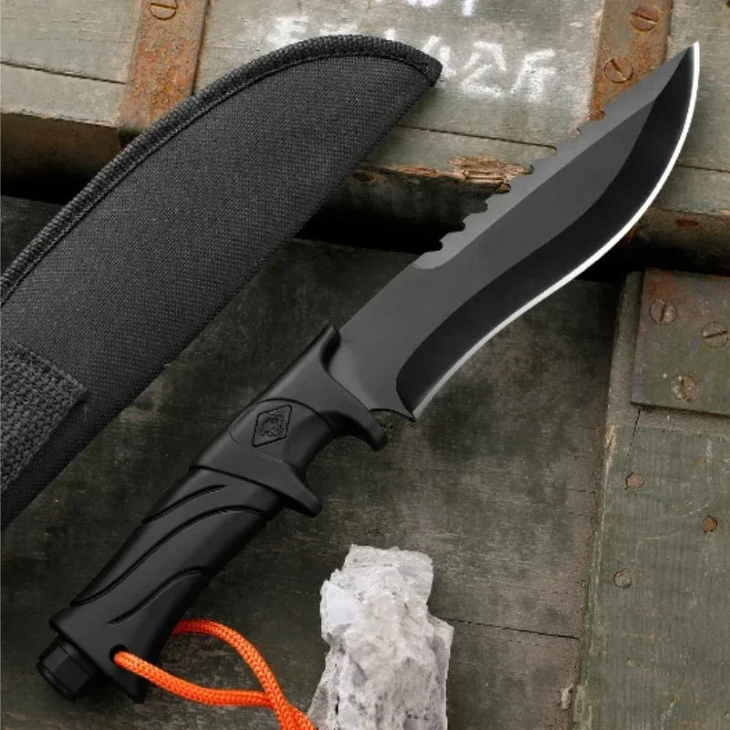 Fixed Blade Outdoor Knife | 5Cr15 Steel Blade | 20cm Overall Length