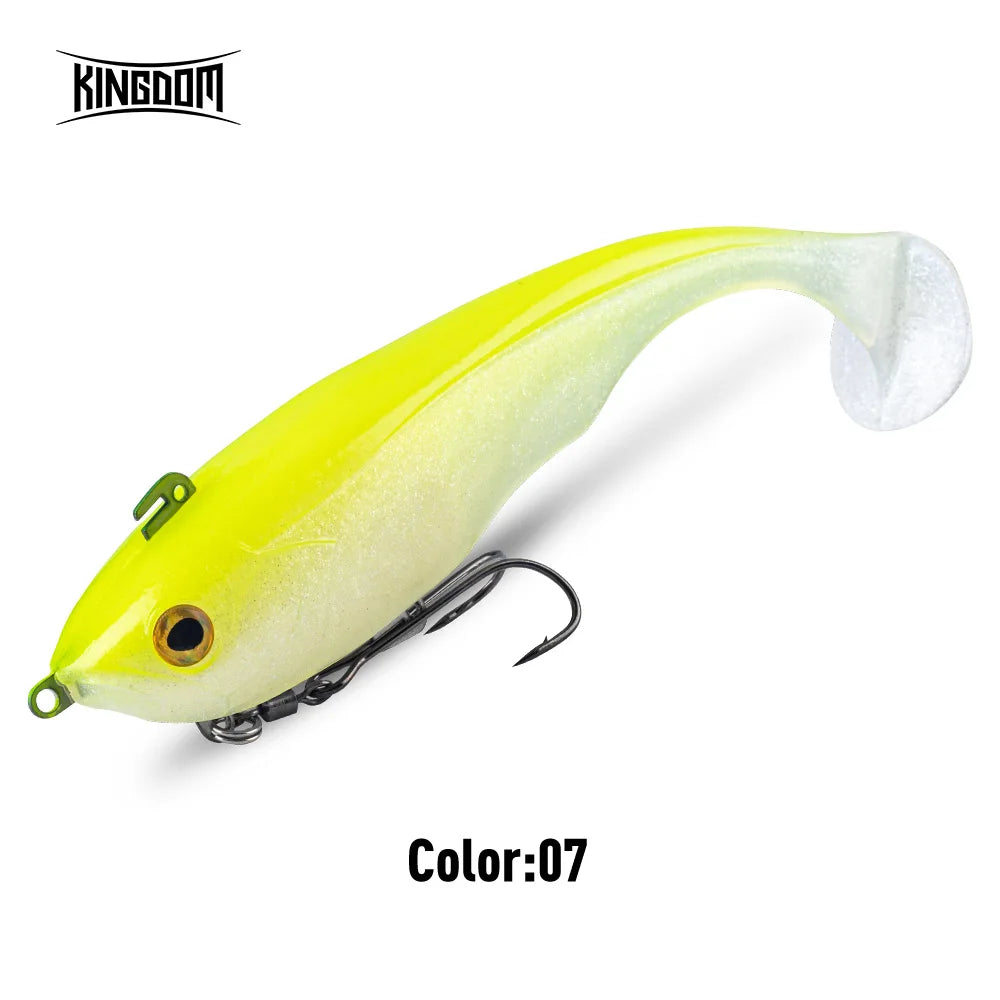 Kingdom Tsunami Soft Swimbait | 170mm 55g Sinking T-Tail Soft Plastic Lure