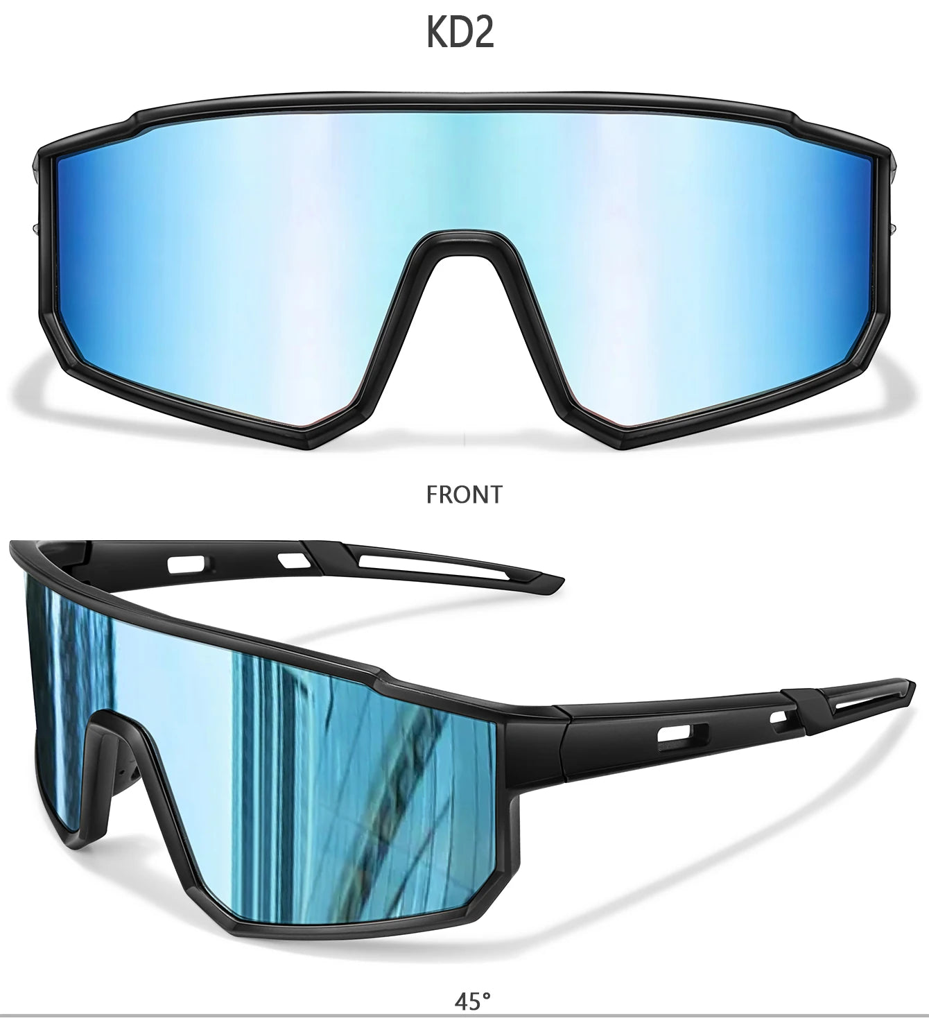 Polarized Fishing Sunglasses | UV Protection Outdoor Sports Eyewear for Fishing, Cycling & Running