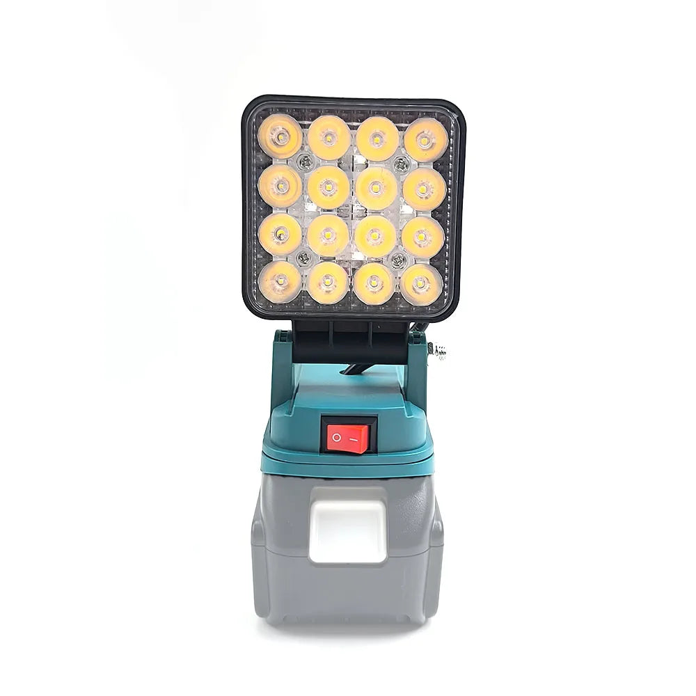18V Lantern Work Light For Makita | Cordless LED Camping & Jobsite Light | Battery Powered