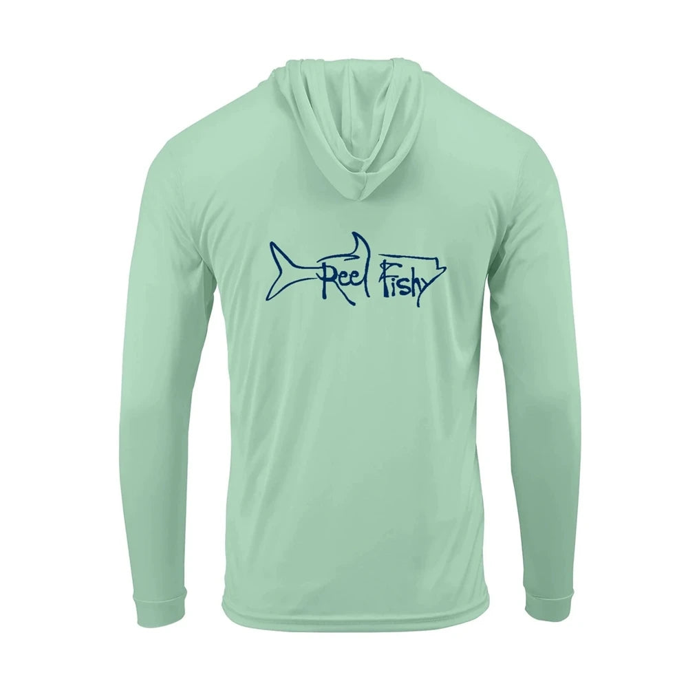 Men’s Long Sleeve Fishing Shirt with Hood | UPF50+ Outdoor Performance Top