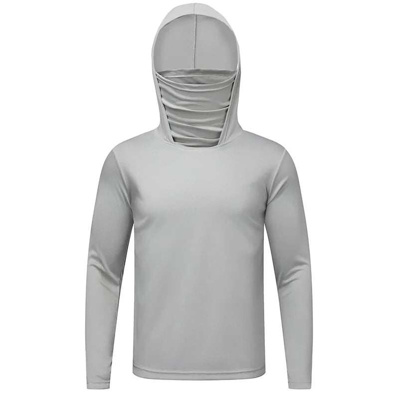 Summer Ultra-thin Men’s Sun Protection Fishing Shirt | Long Sleeve Performance Hoodie