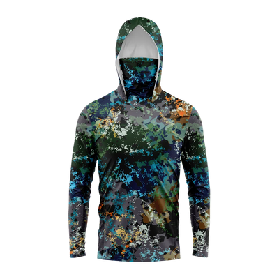 Lightweight Hooded Fishing Shirt UPF50+ | Quick-Dry UV Protection Outdoor Top