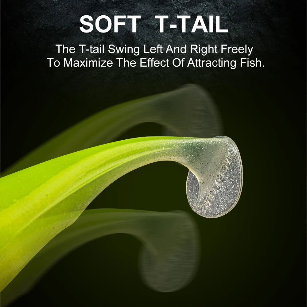 Kingdom Tsunami Soft Swimbait | 170mm 55g Sinking T-Tail Soft Plastic Lure