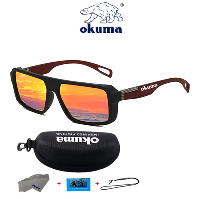 Okuma Polarized Fishing Sunglasses | UV400 | Men & Women | Outdoor Sports, Cycling, Hunting & Driving | 6 Colours