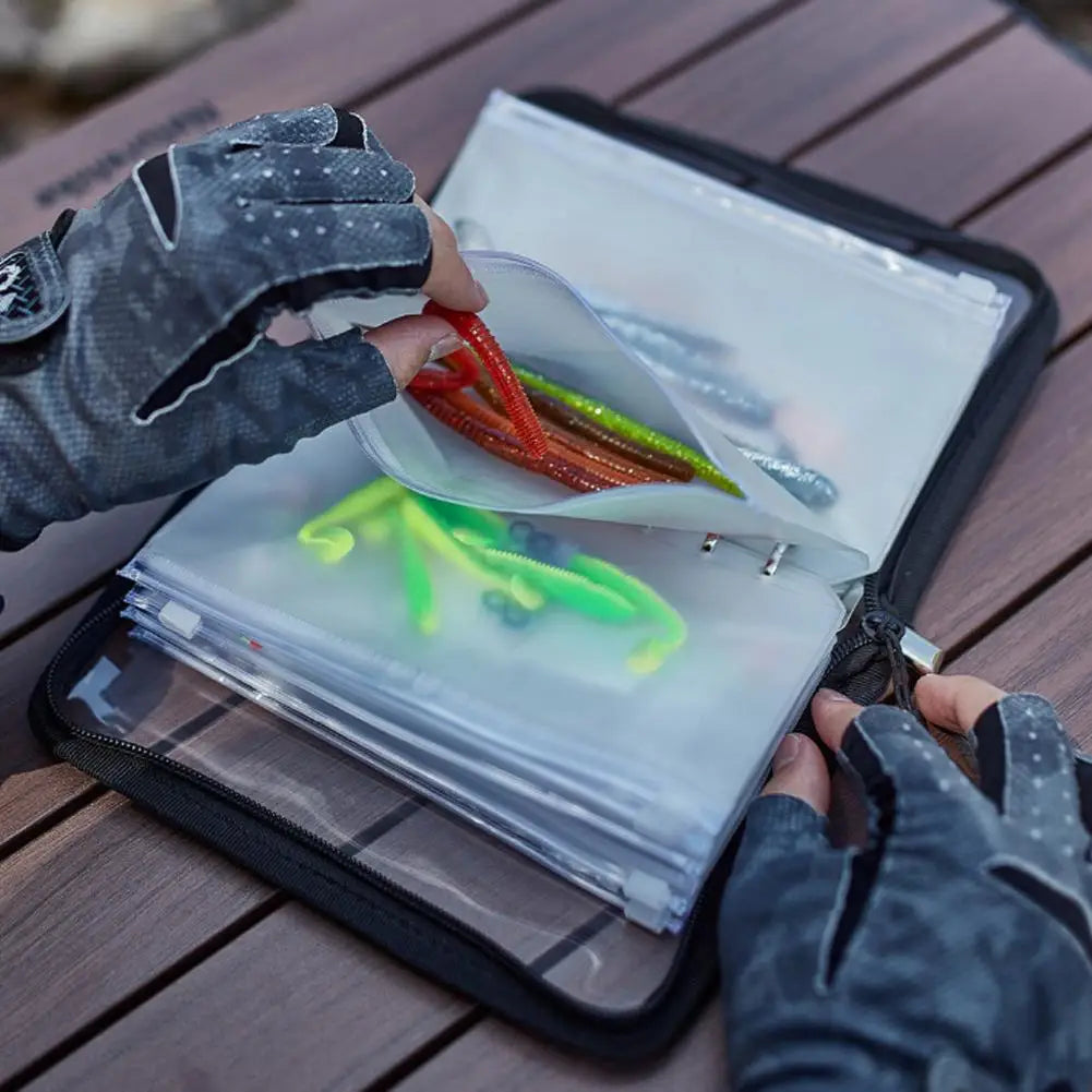 Waterproof Fishing Lure Storage Bag | Transparent PVC Tackle Organiser Pouch