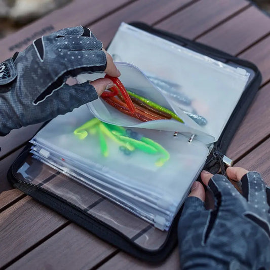 Waterproof Fishing Lure Storage Bag | Transparent PVC Tackle Organiser Pouch
