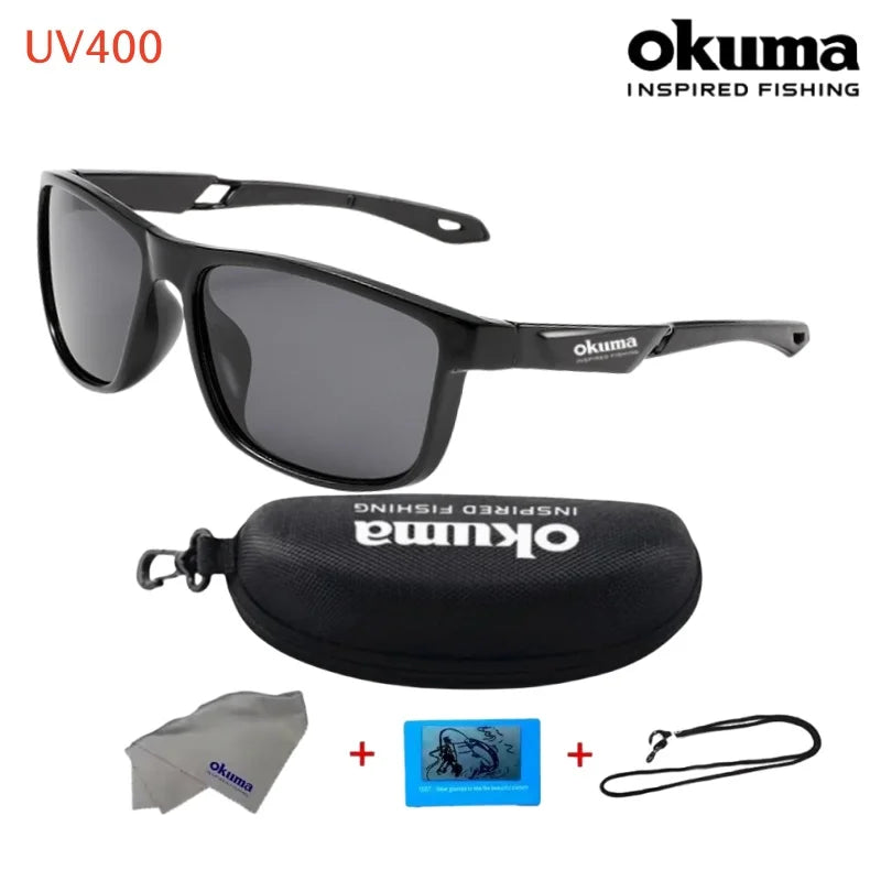 Okuma Polarized Sunglasses | UV400 Protection | Anti-Glare Outdoor Eyewear for Fishing, Cycling & Driving