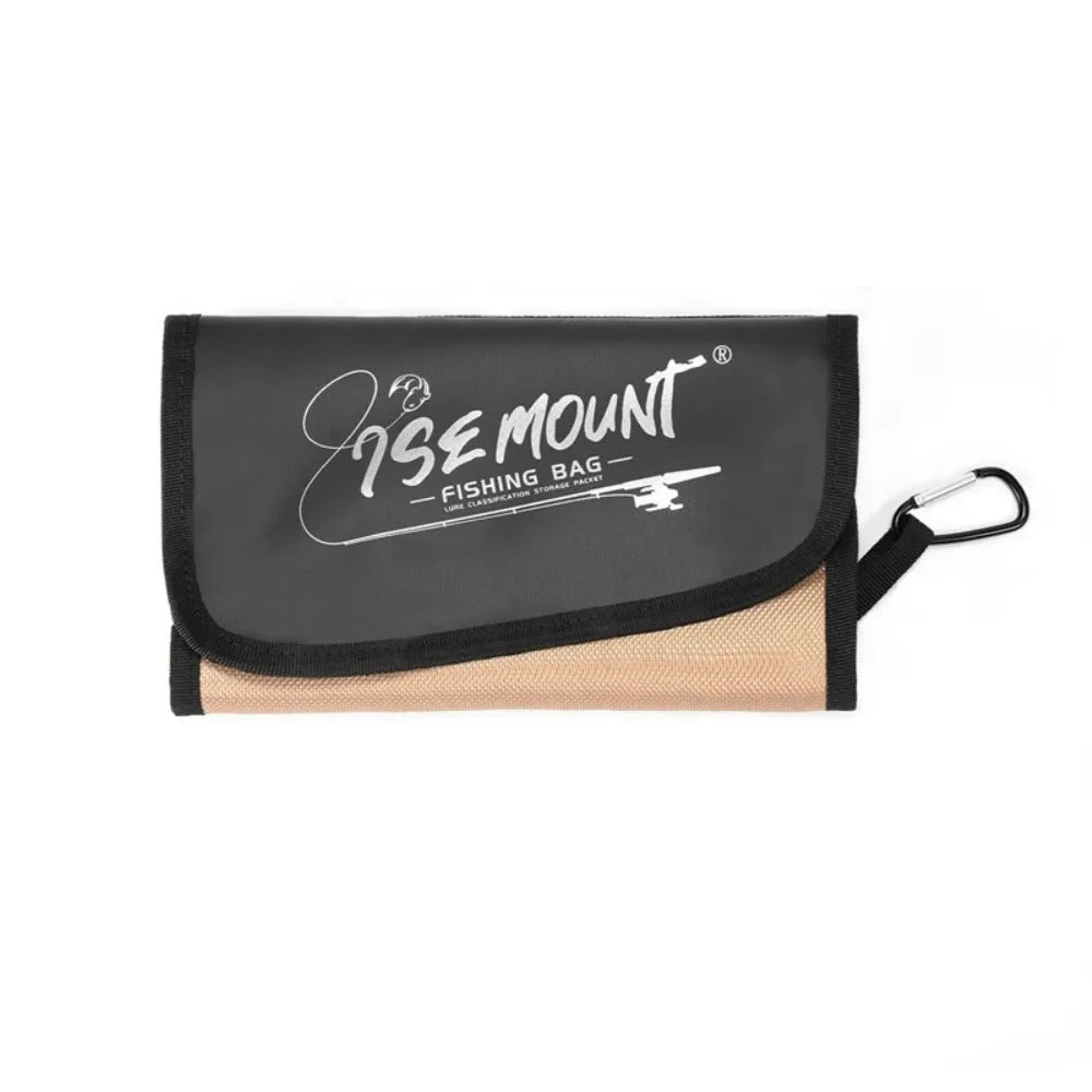 Transparent Fishing Tackle Storage Bag | Waterproof PVC Lure Organiser with Compartments