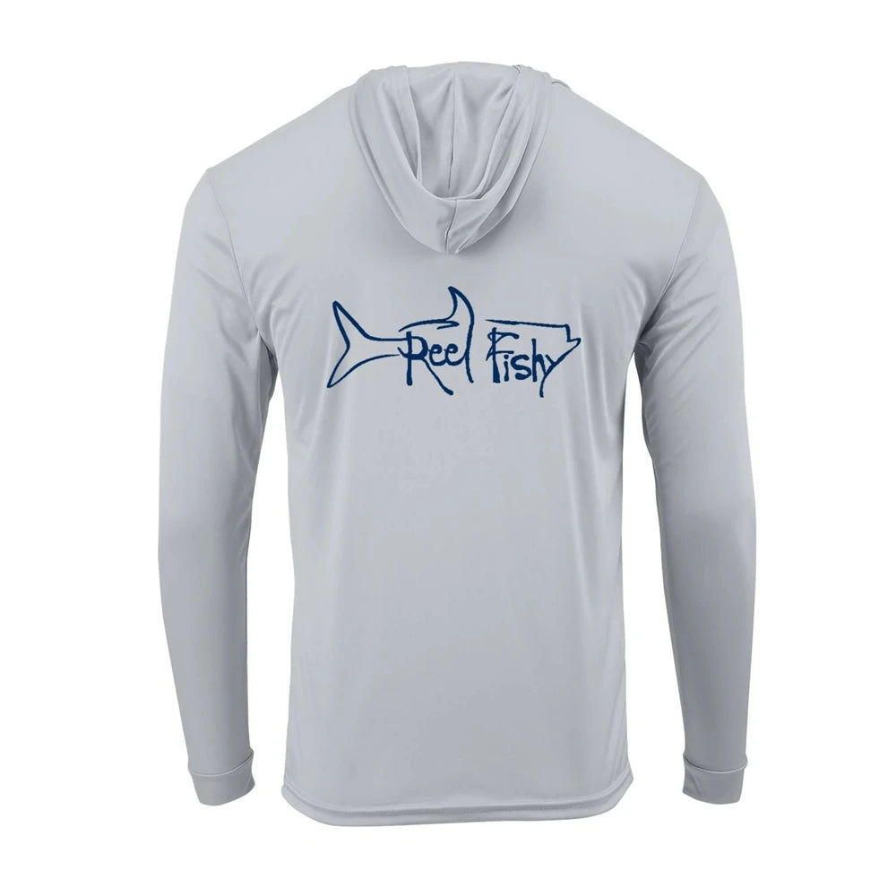Men’s Long Sleeve Fishing Shirt with Hood | UPF50+ Outdoor Performance Top