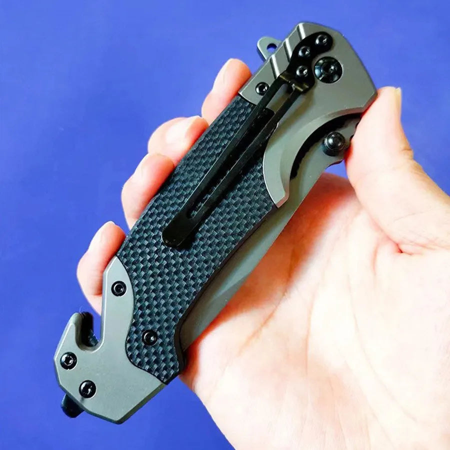 Folding Pocket Knife | Stainless Steel Blade | 22.9cm Overall Length