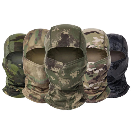 Camouflage Fishing & Hunting Balaclava – Breathable UV-Protective Face Mask